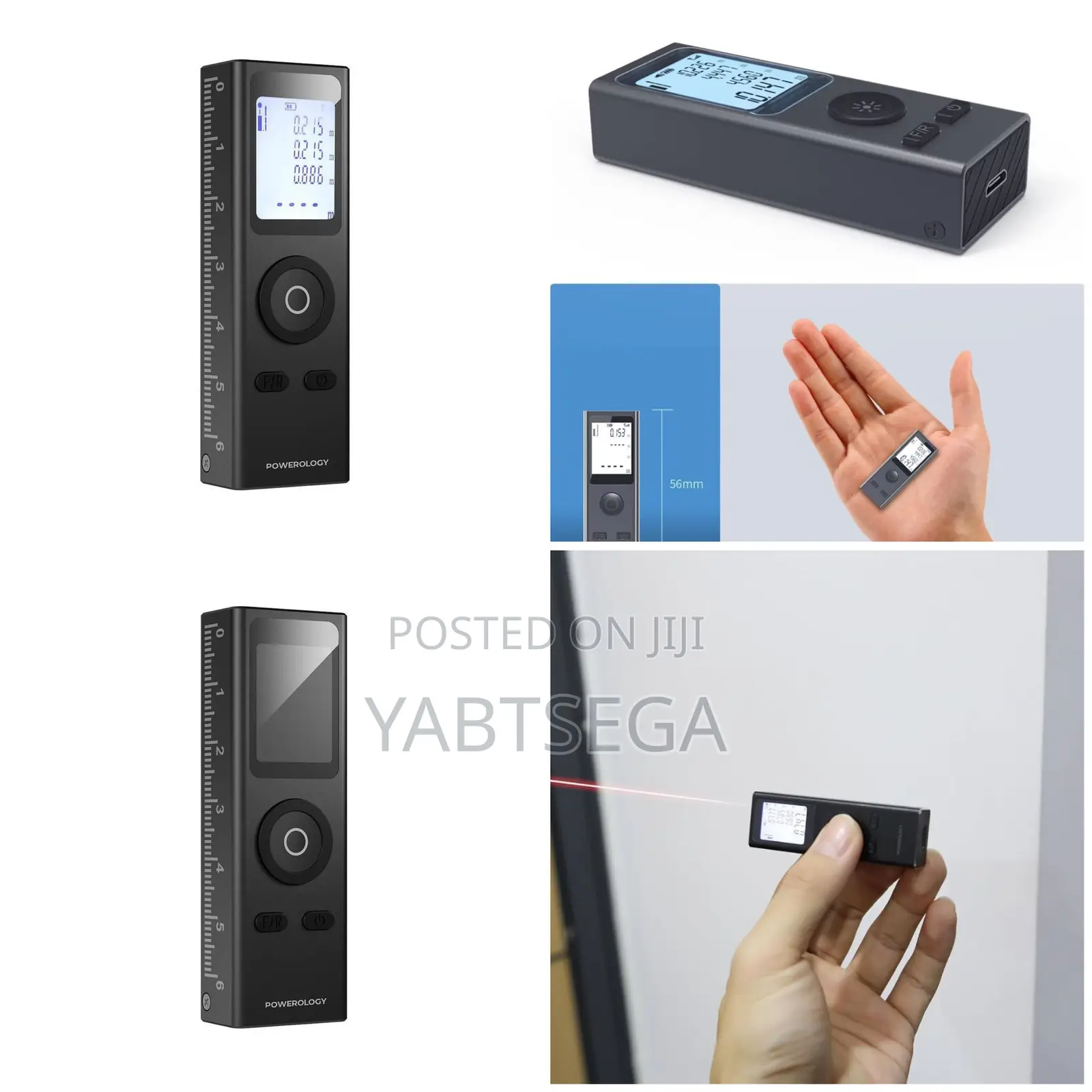  Powerology 30M Distance Smart Laser Measurement Tool