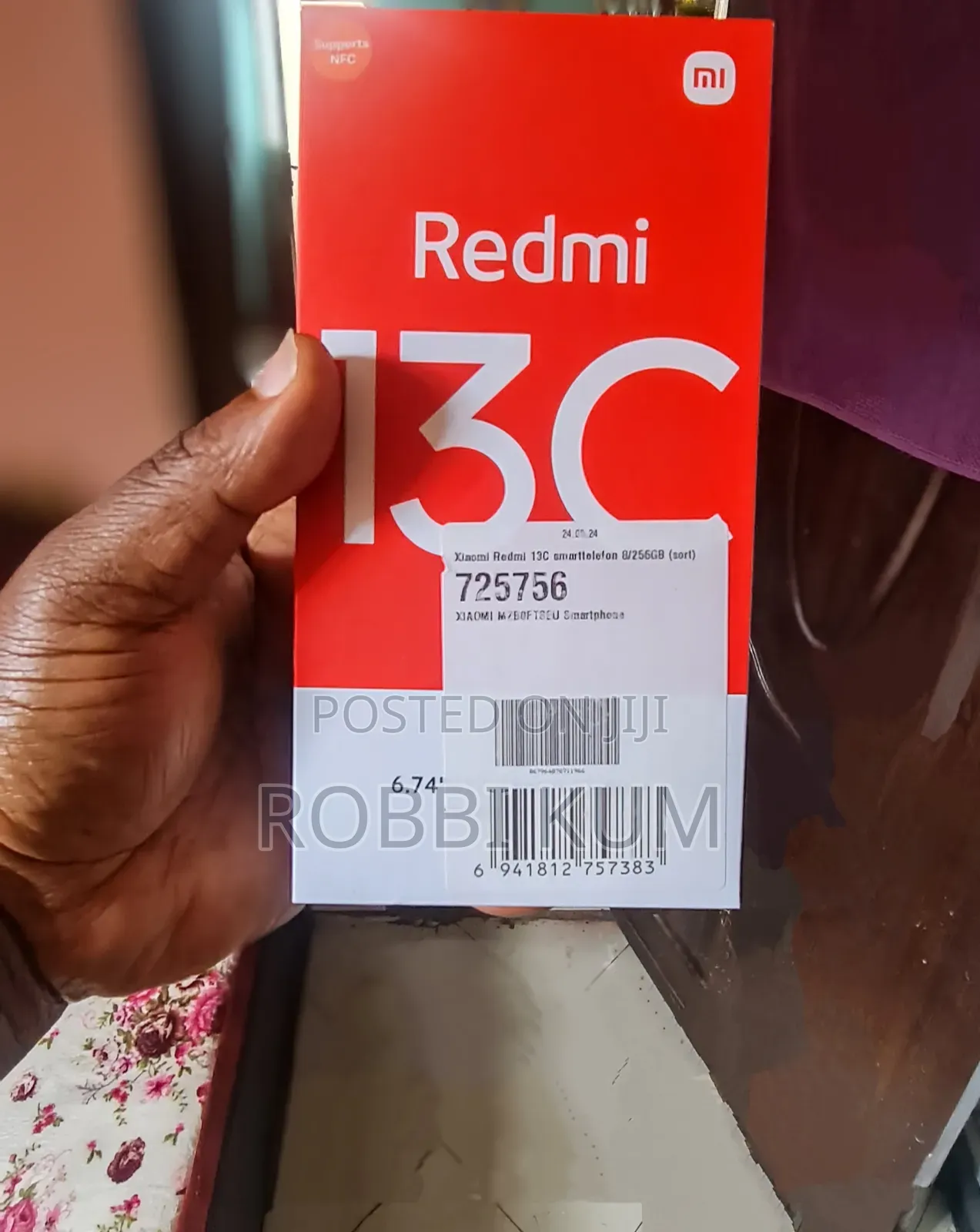 New Xiaomi Redmi 13C 256 GB Black