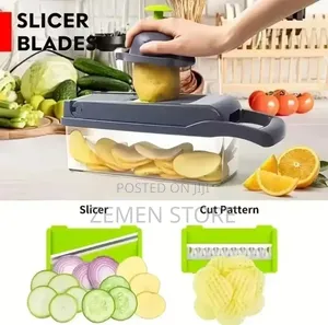16-in-1 Multipurpose Vegetable Cutter – Fast Easy Prep