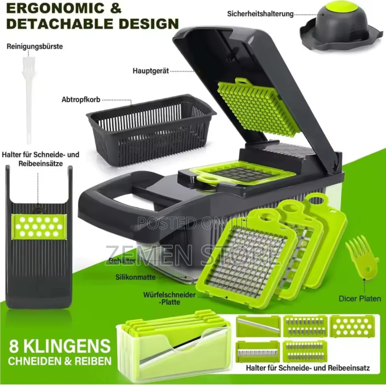 16-in-1 Multipurpose Vegetable Cutter – Fast Easy Prep
