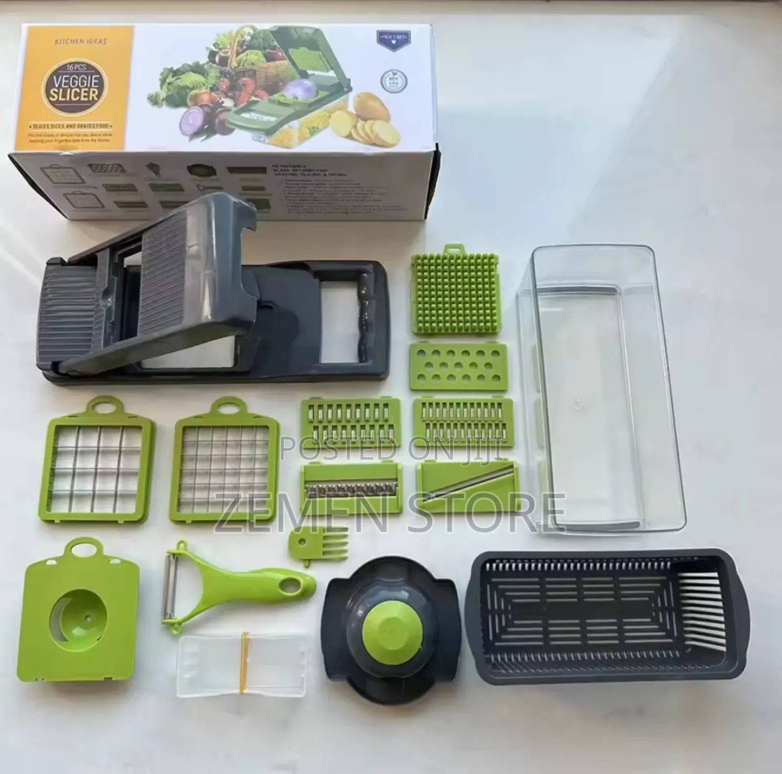 16-in-1 Multipurpose Vegetable Cutter – Fast Easy Prep
