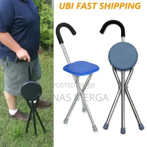 Photo - Folding Cane Seat Is Made of High-Quality翊walking Stick Seat