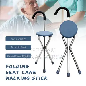 Photo - Walking Cane for Elderly People嚼walking Stick With Seat