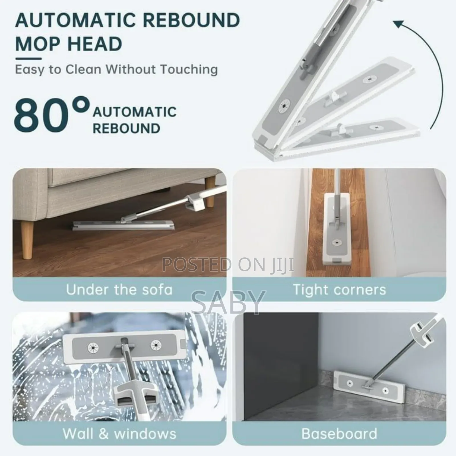 Spin Mop Microfiber Mop