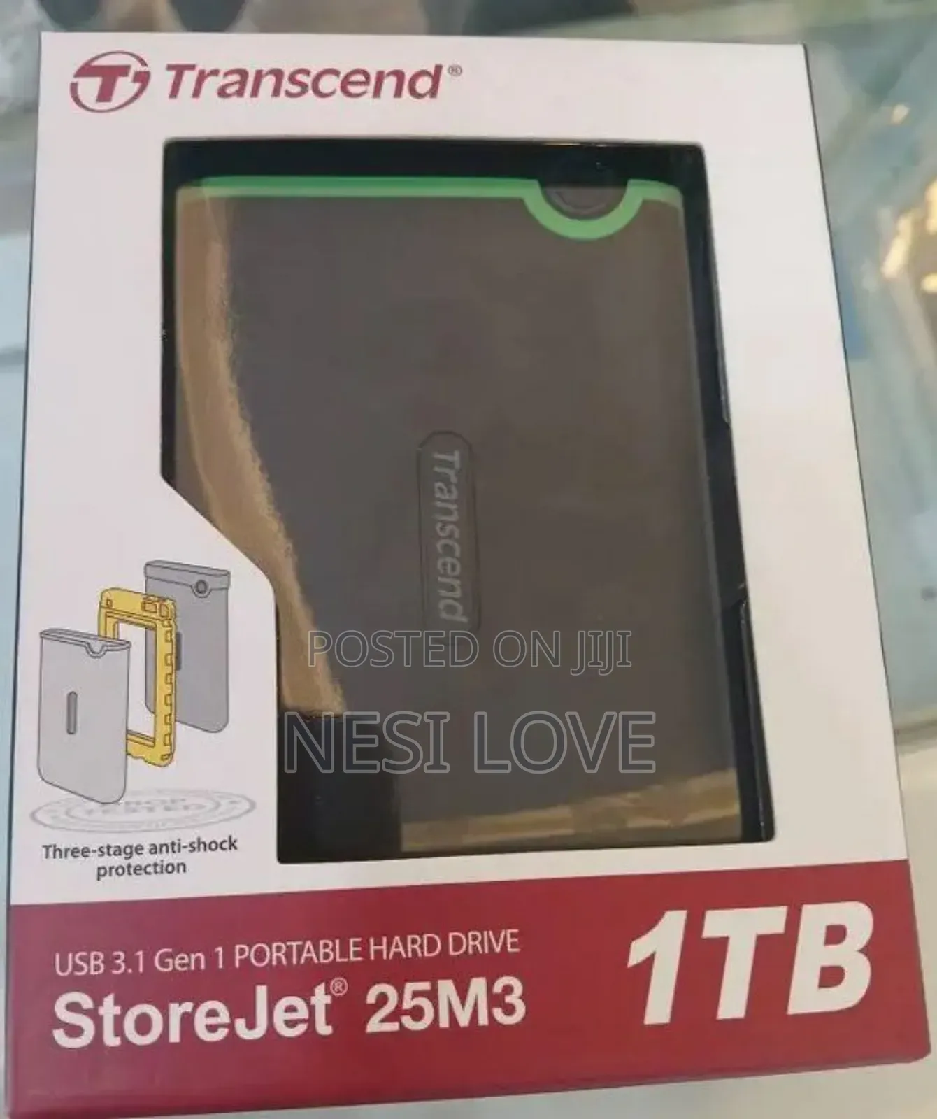 1tb Transcend External Hard Disk