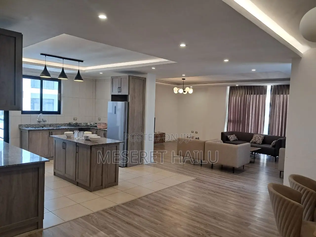 Furnished 2bdrm Apartment in 24, Bole for rent