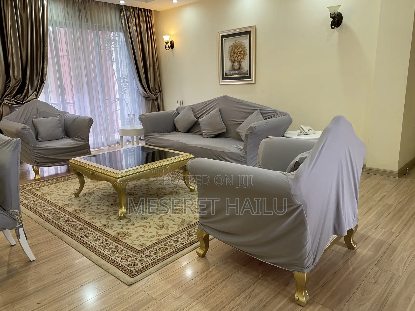 Furnished 2bdrm Apartment in Meskle Flower, Bole for rent