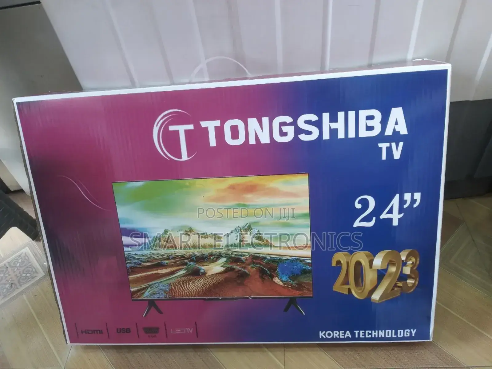Tongshiba 24 Inch Tv Double Glass