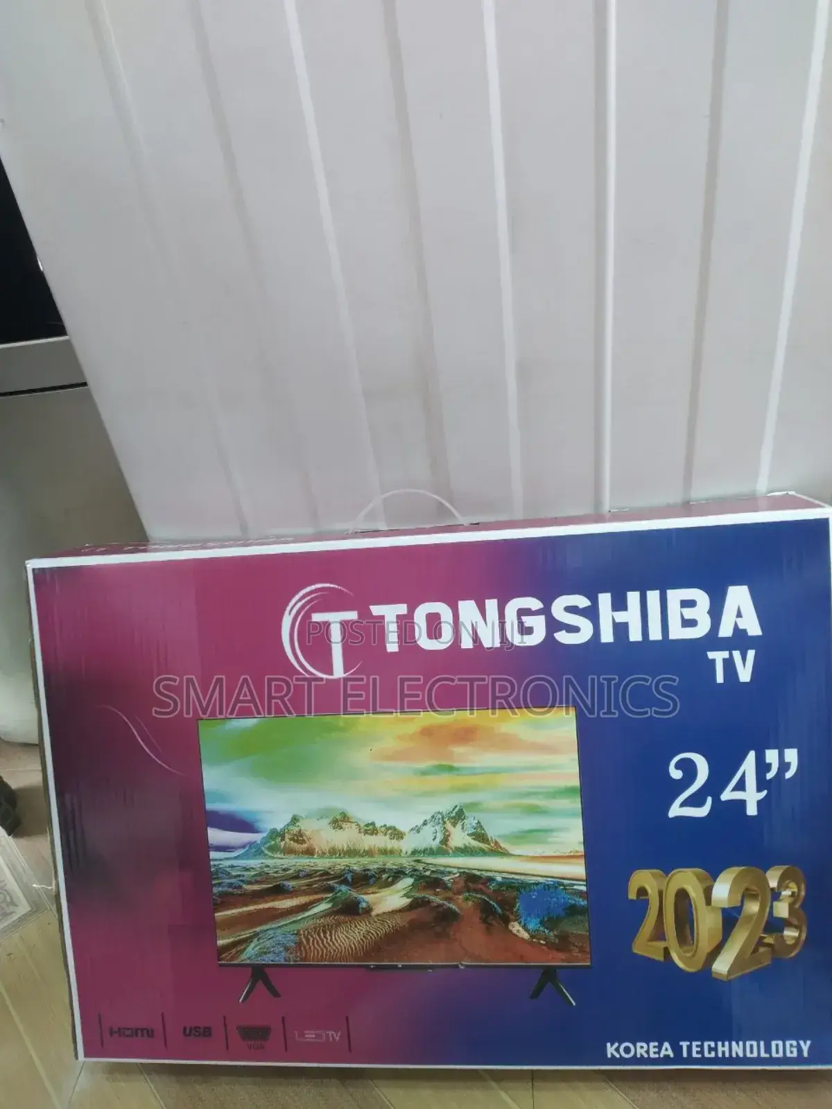 Tongshiba 24 Inch Tv Double Glass
