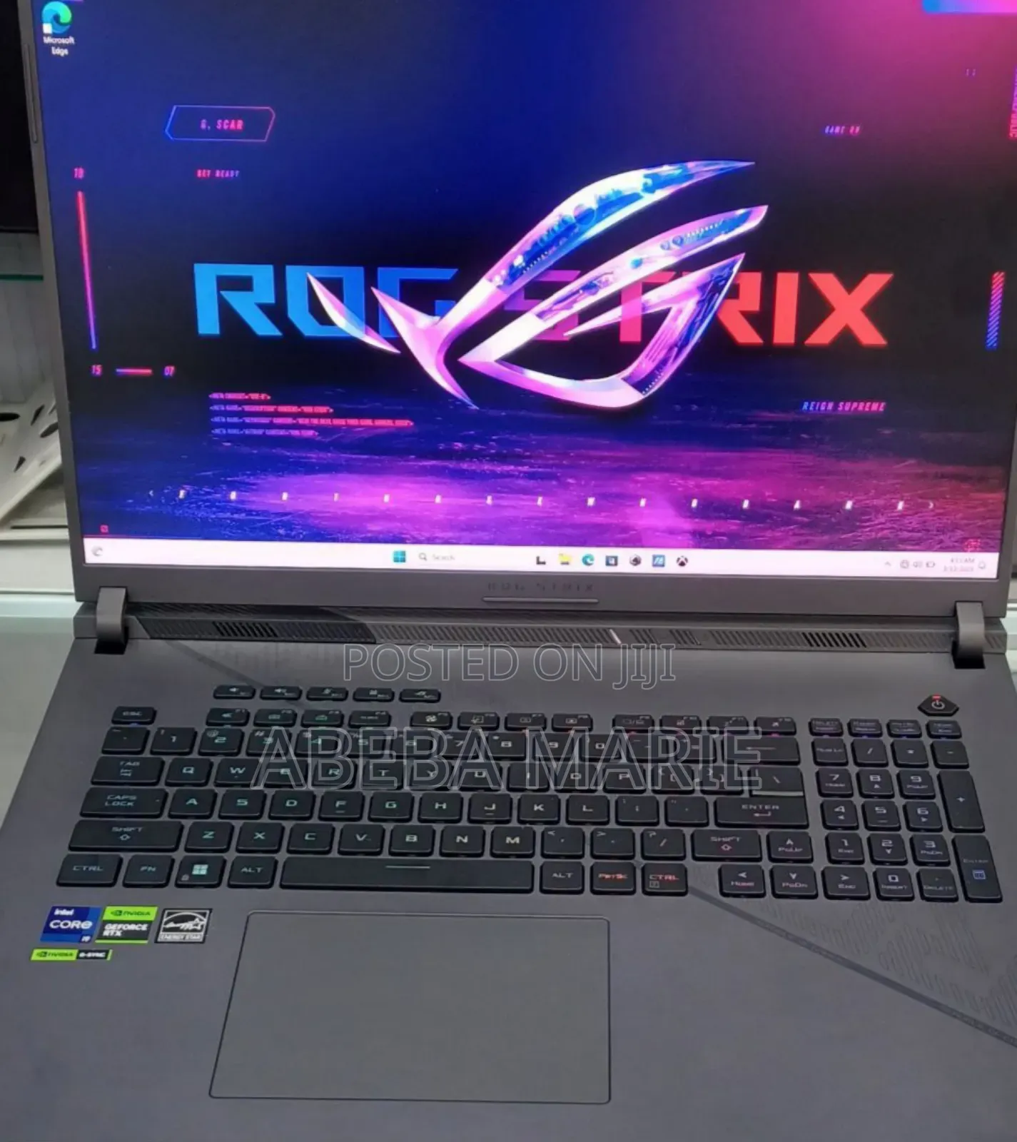 New Laptop Asus ROG Strix G15 16GB Intel Core I7 SSD 1T