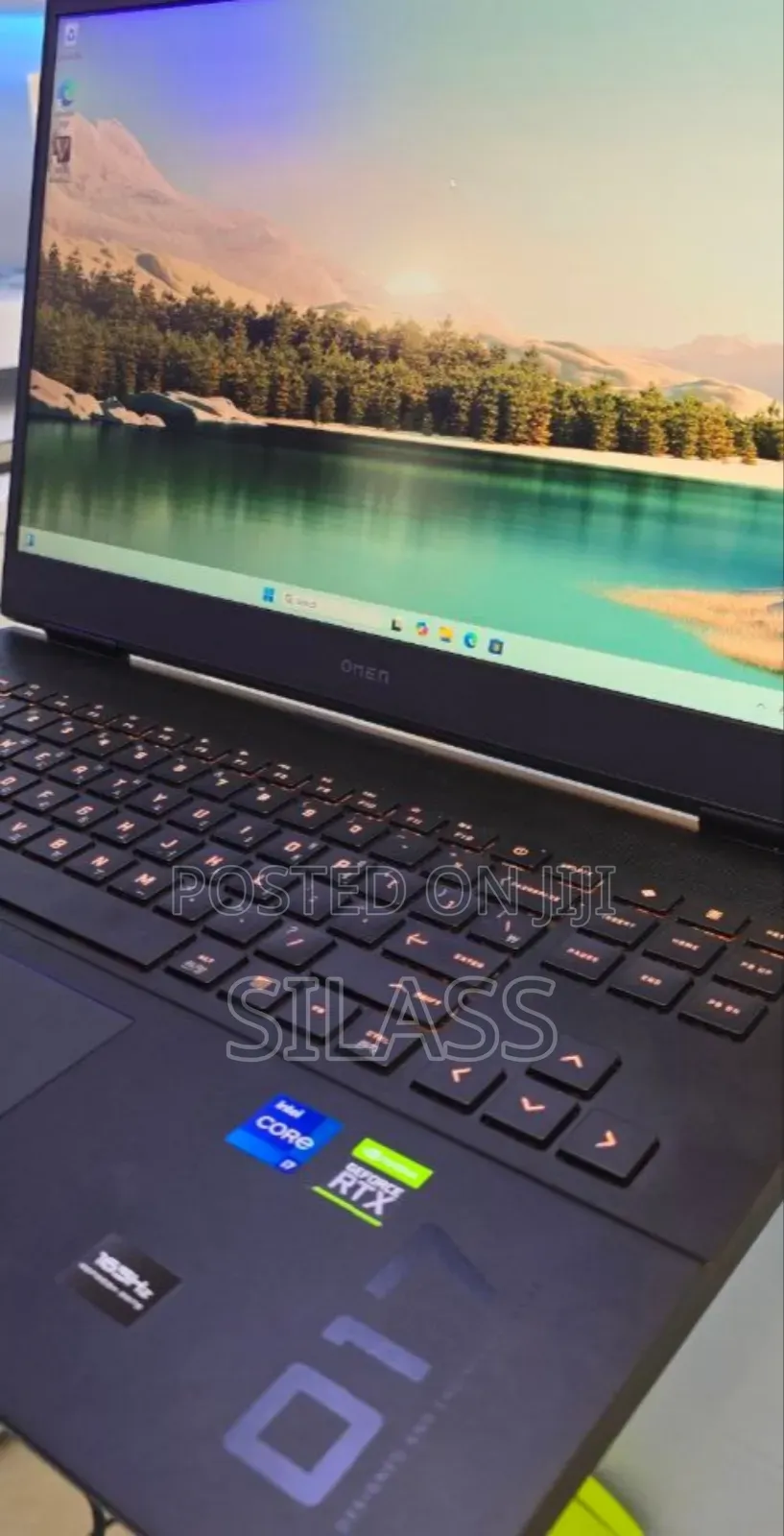 New Laptop HP Omen 17 16GB Intel Core I7 SSD 1T