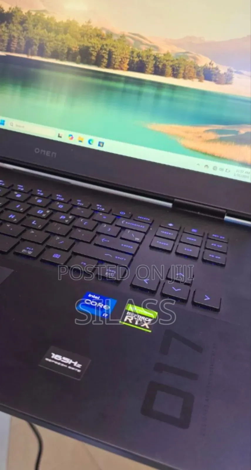 New Laptop HP Omen 17 16GB Intel Core I7 SSD 1T