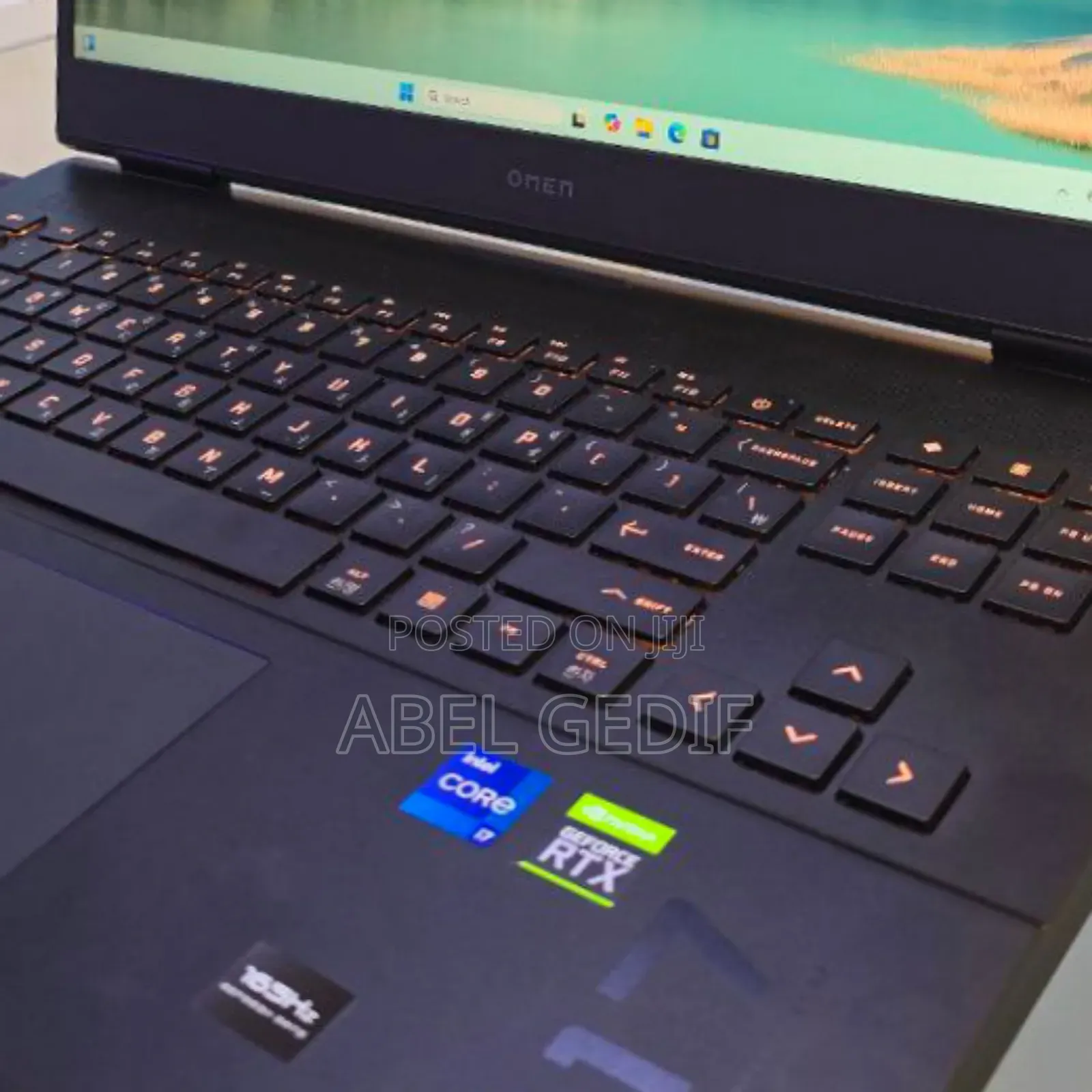 New Laptop HP Omen 17 16GB Intel Core I7 SSD 1T