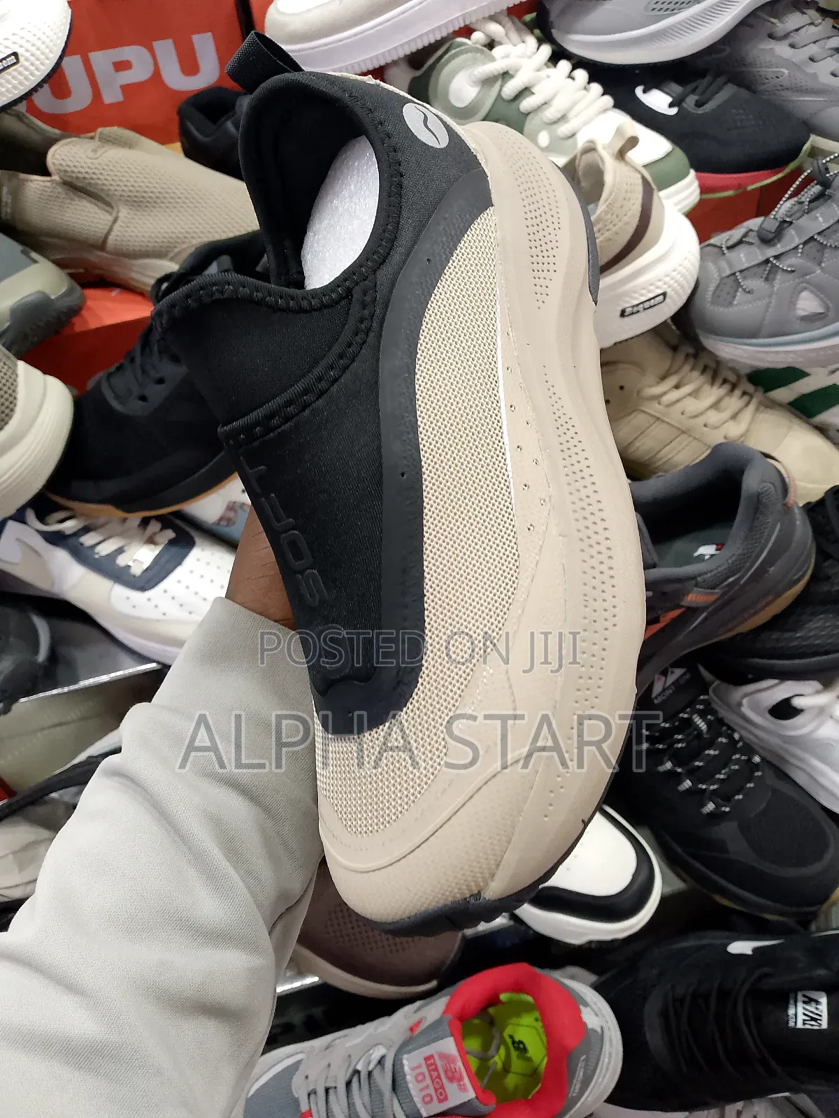 Skechers Gray/Black Master Quality Shoes for You