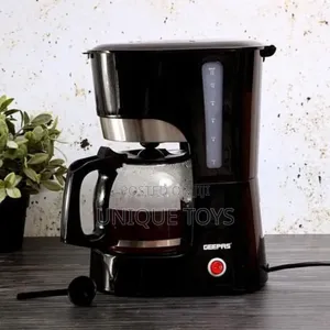 Photo - Geepas Coffee Machine, 1.5L, 1000W, Original % 