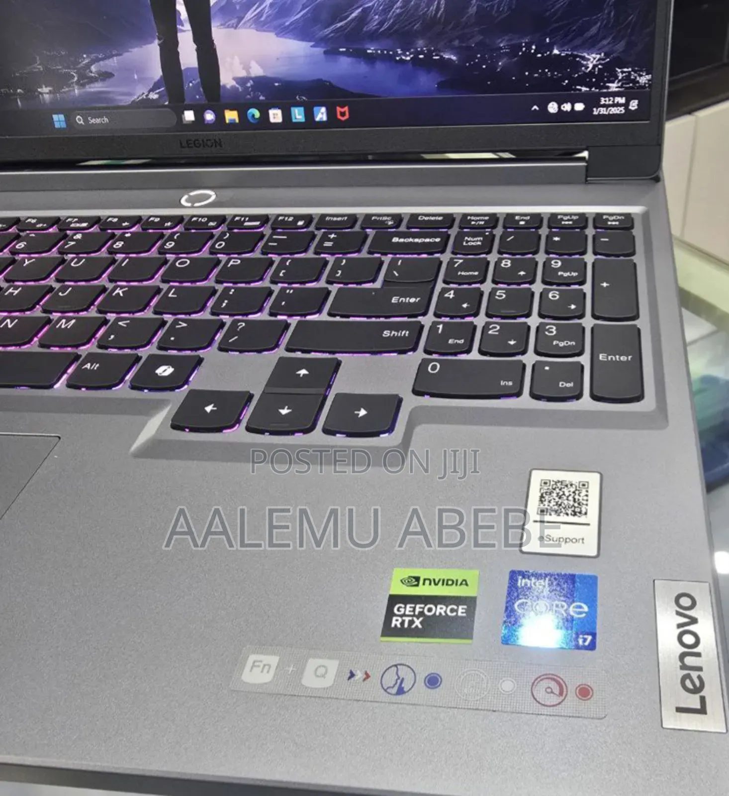 New Laptop Lenovo Legion 5 16GB Intel Core I7 SSD 1T