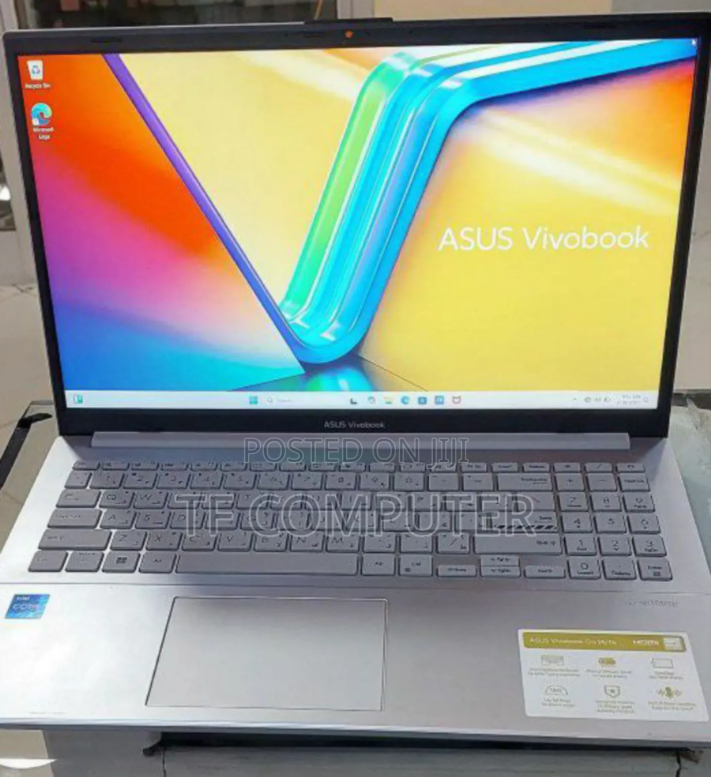 New Laptop Asus VivoBook 15 X505BA 8GB Intel Core I3 SSD 256GB