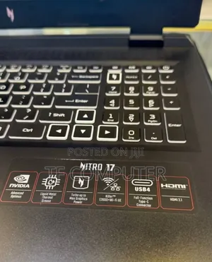 New Laptop Acer Nitro 17 16GB AMD Ryzen 7 SSD 1T
