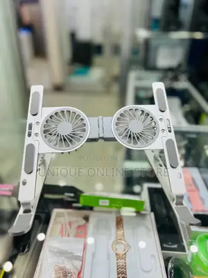 Laptop Cooler Stand With Led Dual Fan