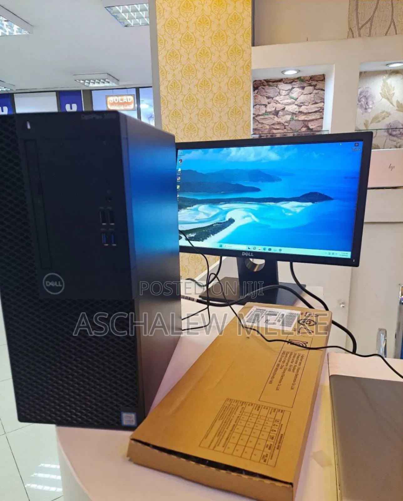 New Desktop Computer Dell OptiPlex 3070 8GB Intel Core I5 SSD 1T