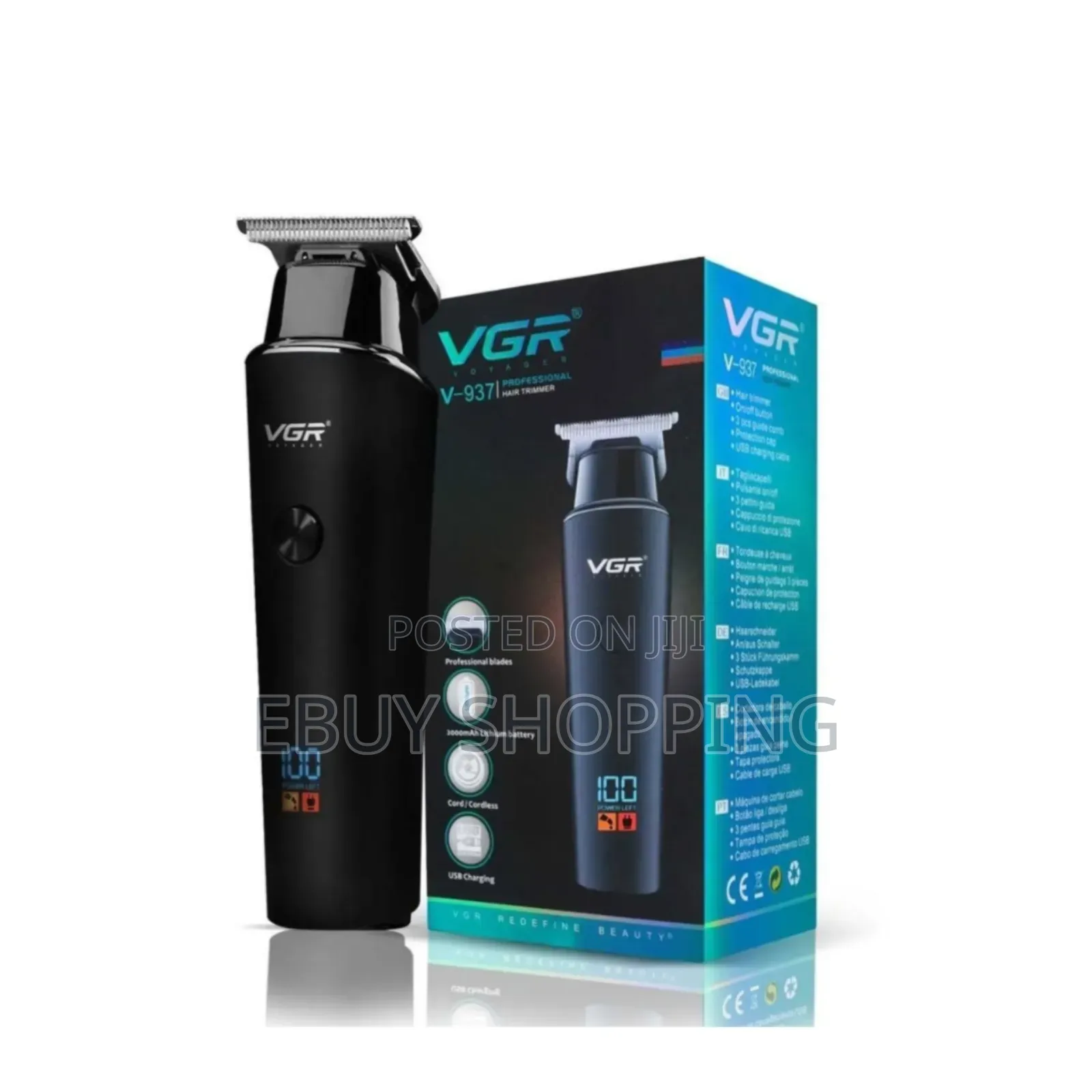 Upgrade Your Grooming With the VGR v-937—Powerful, Precise,