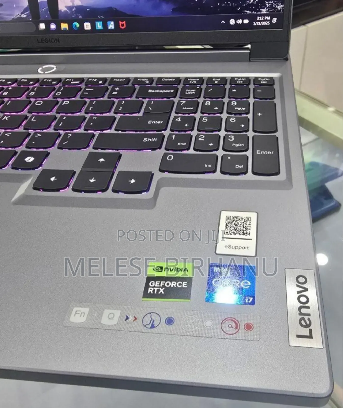 New Laptop Lenovo Legion 5 16GB Intel Core I7 SSD 1T