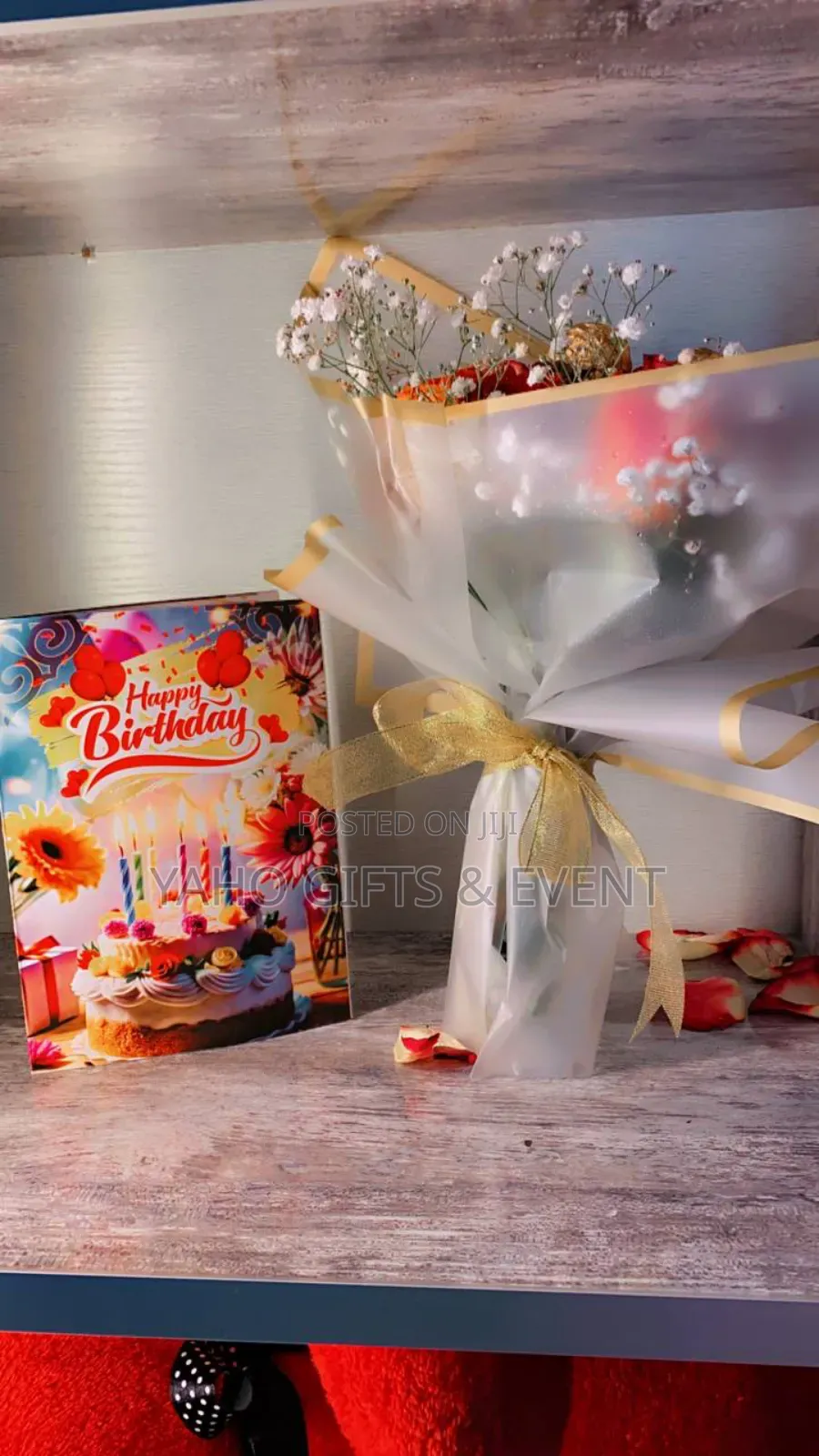 Flower  Chocolate  Gift