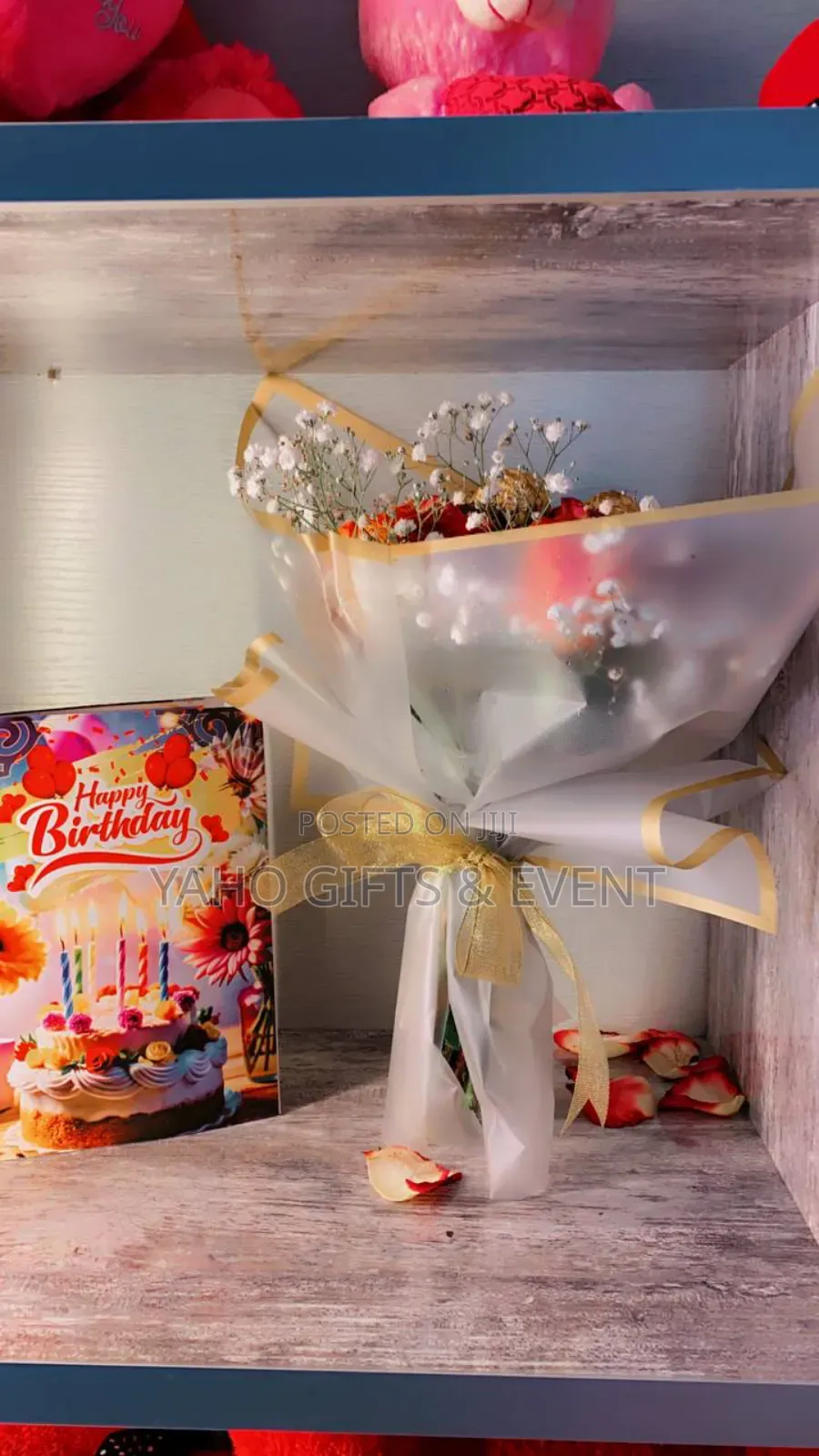 Flower  Chocolate  Gift