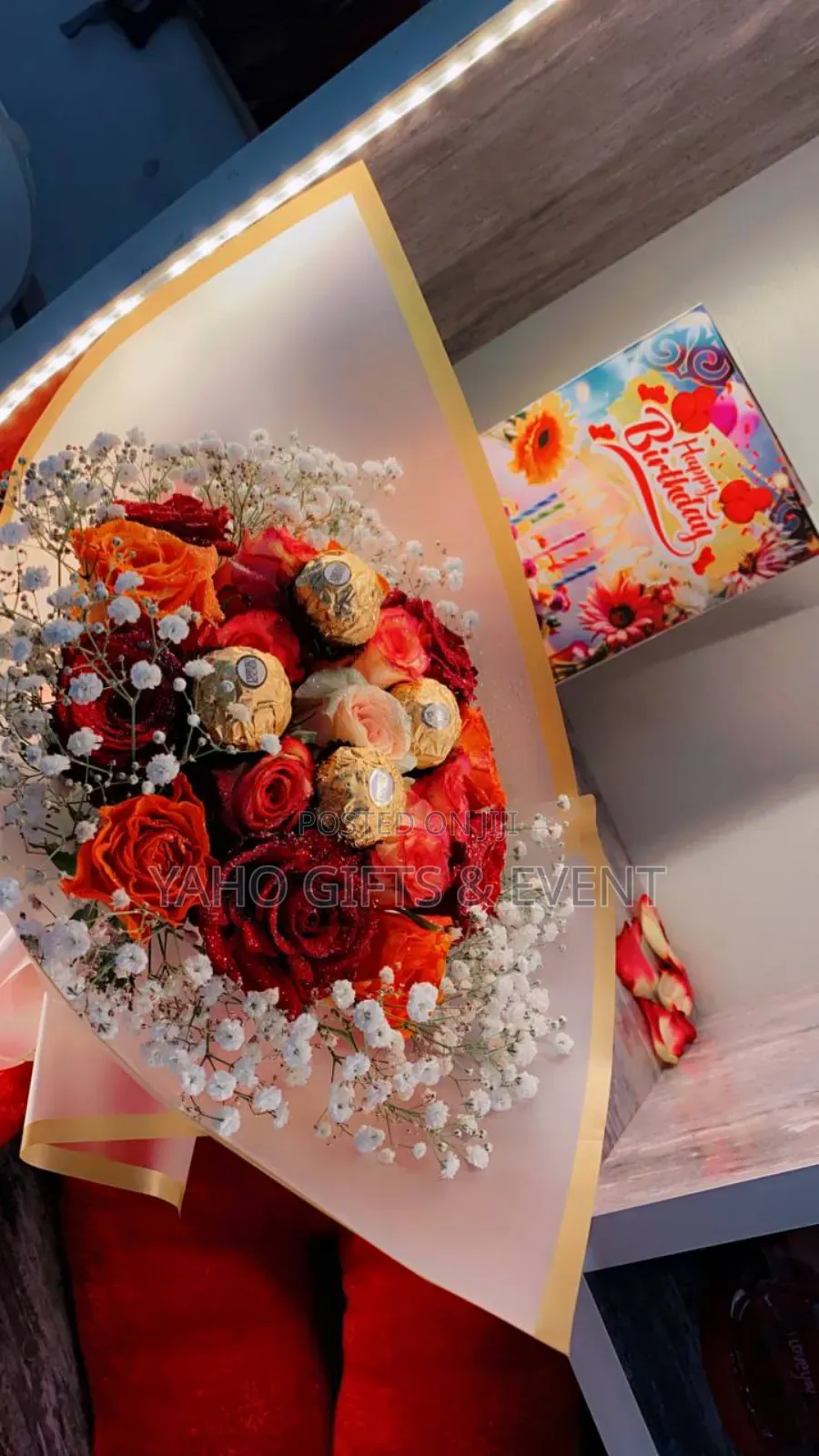 Flower  Chocolate  Gift