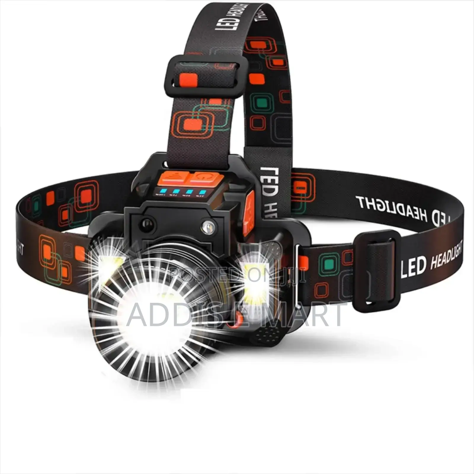 ዘመናዊ Rechargeable Head Lamp