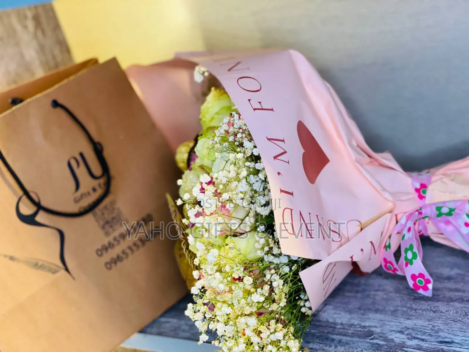 Flower Chocolate Gift