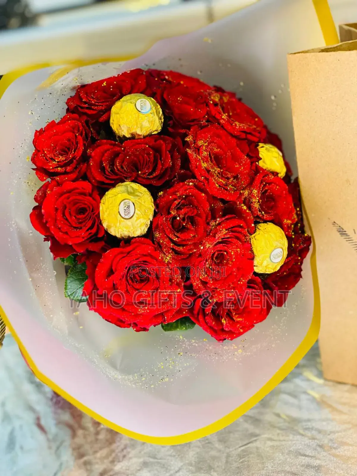 Chocolate Flower Gift