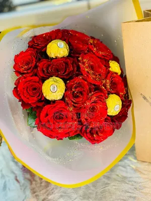 Chocolate Flower Gift