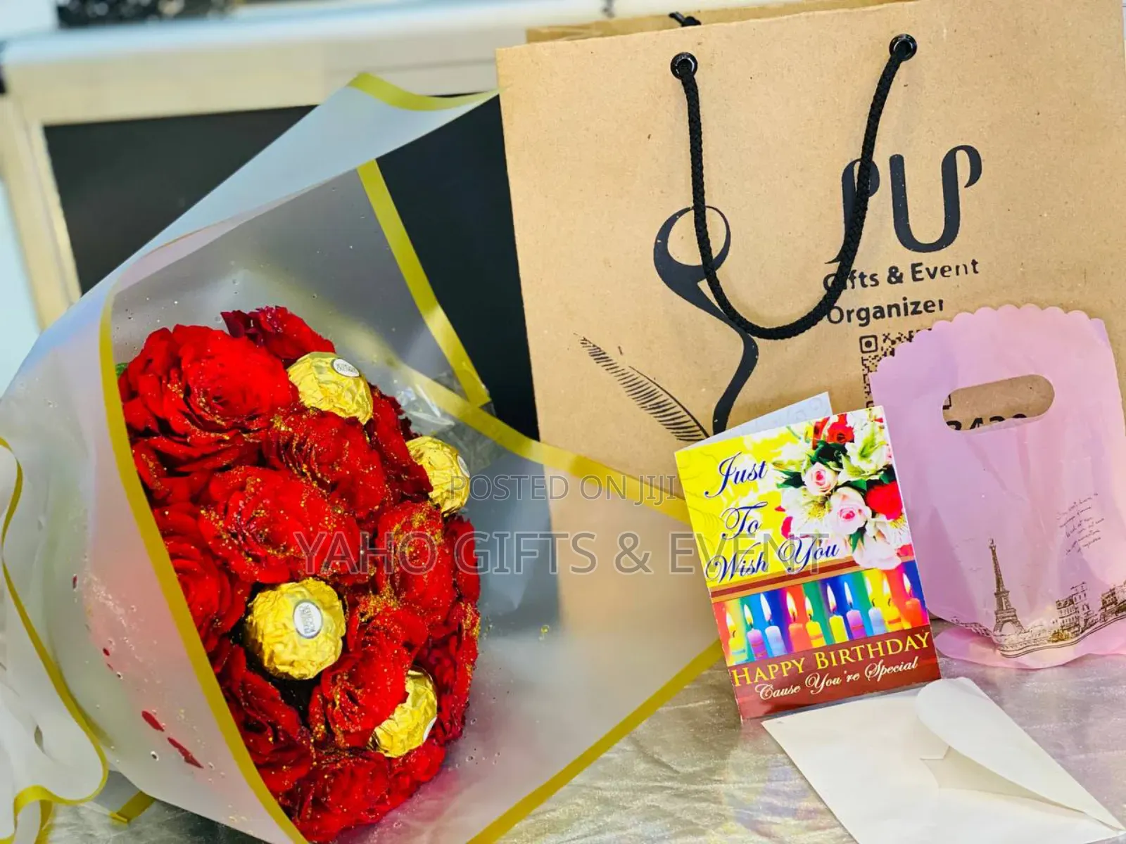 Chocolate Flower Gift