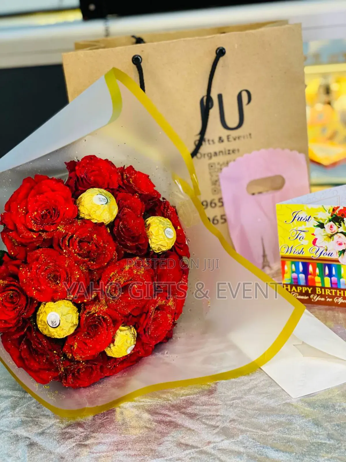 Chocolate Flower Gift