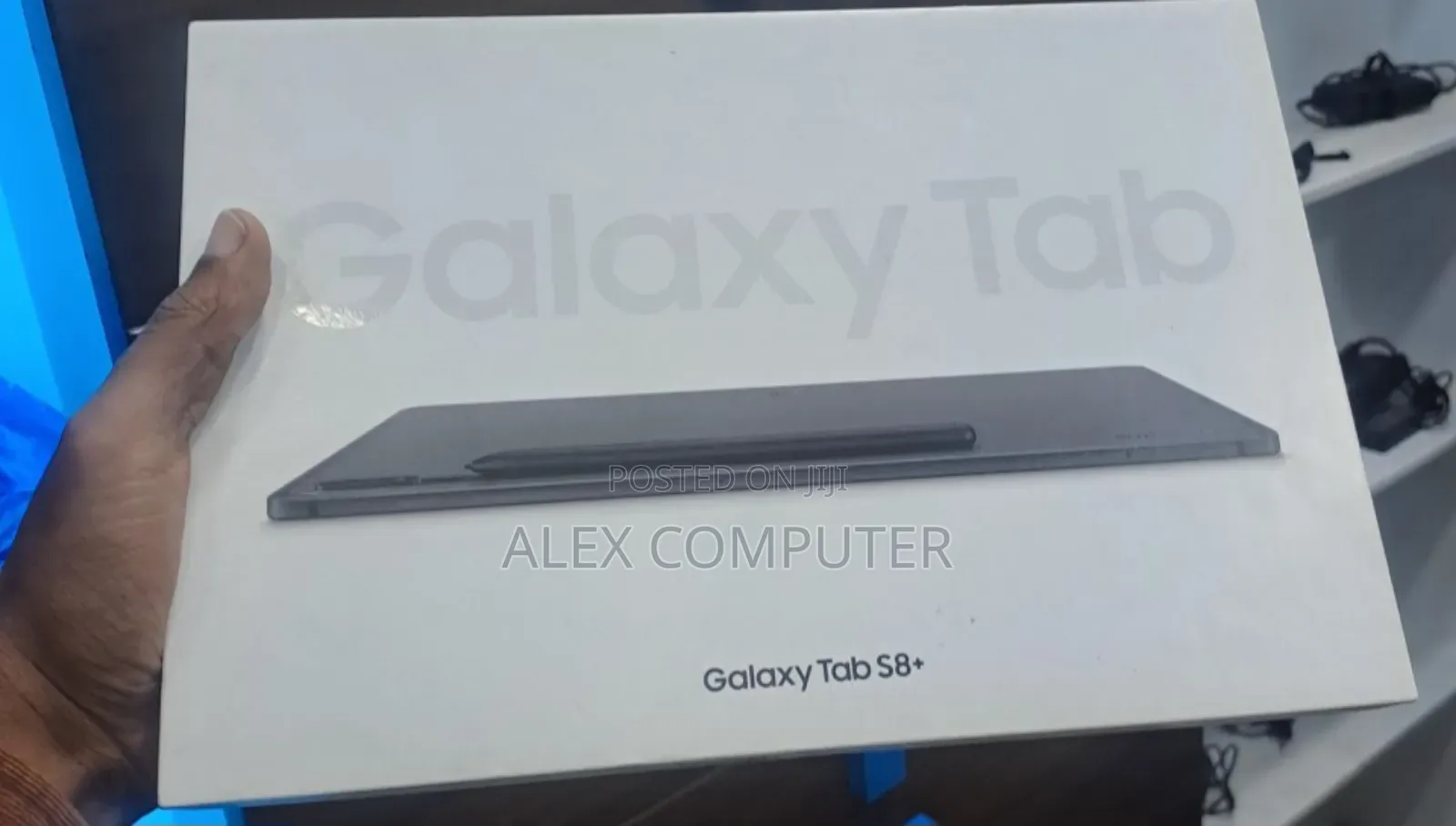 New Samsung Galaxy Tab S8+ 128 GB Black