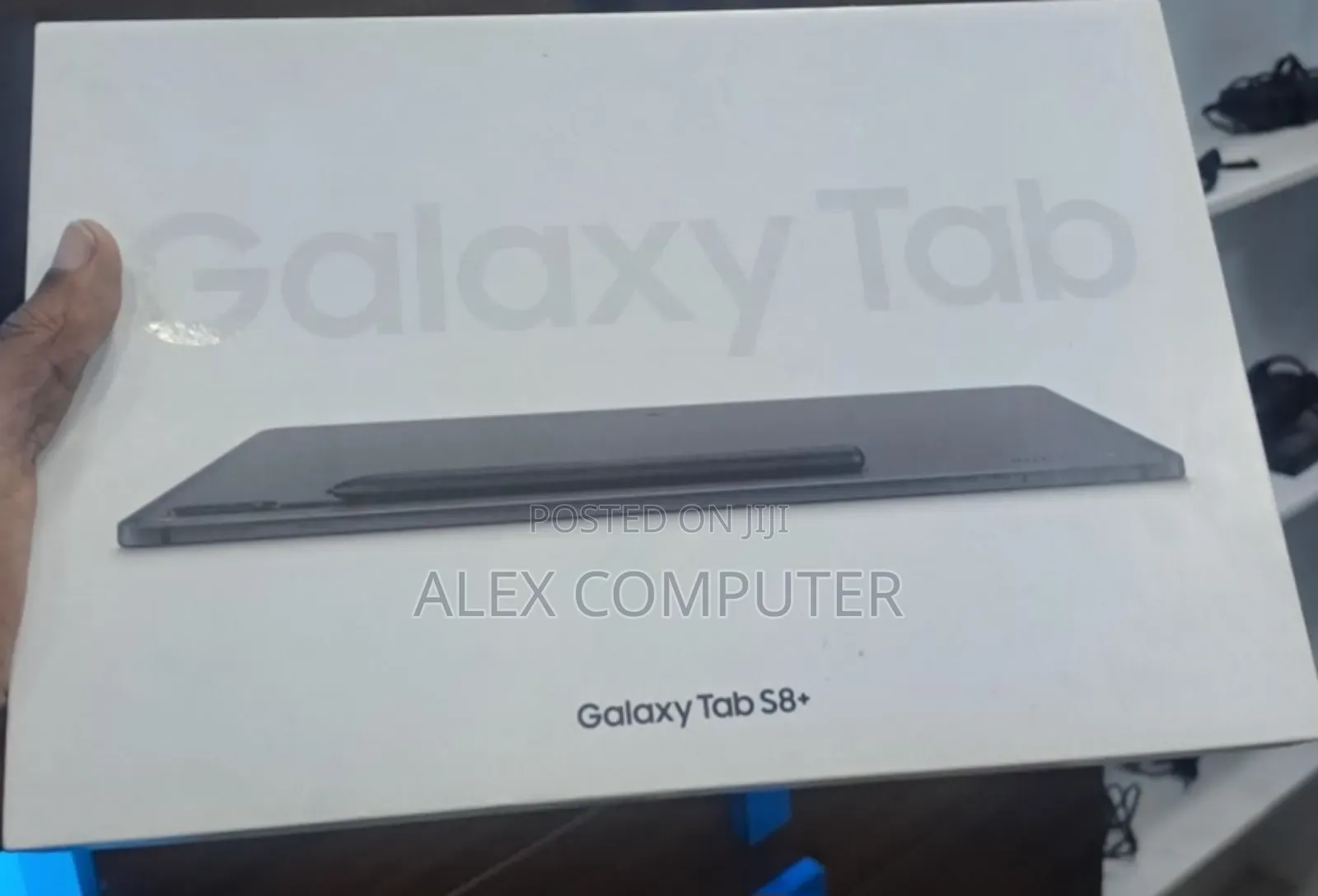 New Samsung Galaxy Tab S8+ 128 GB Black