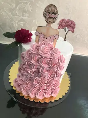 Photo - Bride to Be Cake Pink