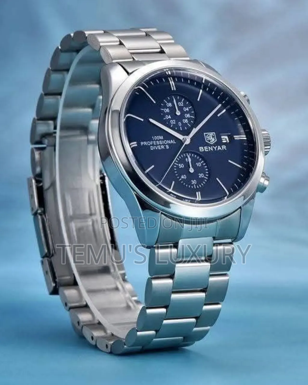 BENYAR New Top Luxury Men Watches Moon Watch for Men