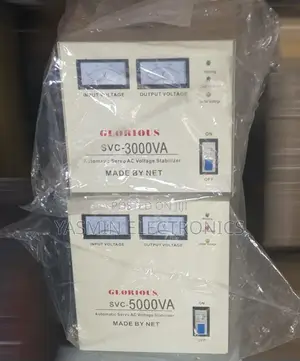 Glorious Stabilizers Voltage SVC 3kva Servo Moter Control
