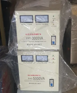 Glorious Stabilizers Voltage SVC 3kva Servo Moter Control