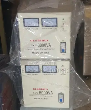 Glorious Stabilizers Voltage SVC 3kva Servo Moter Control