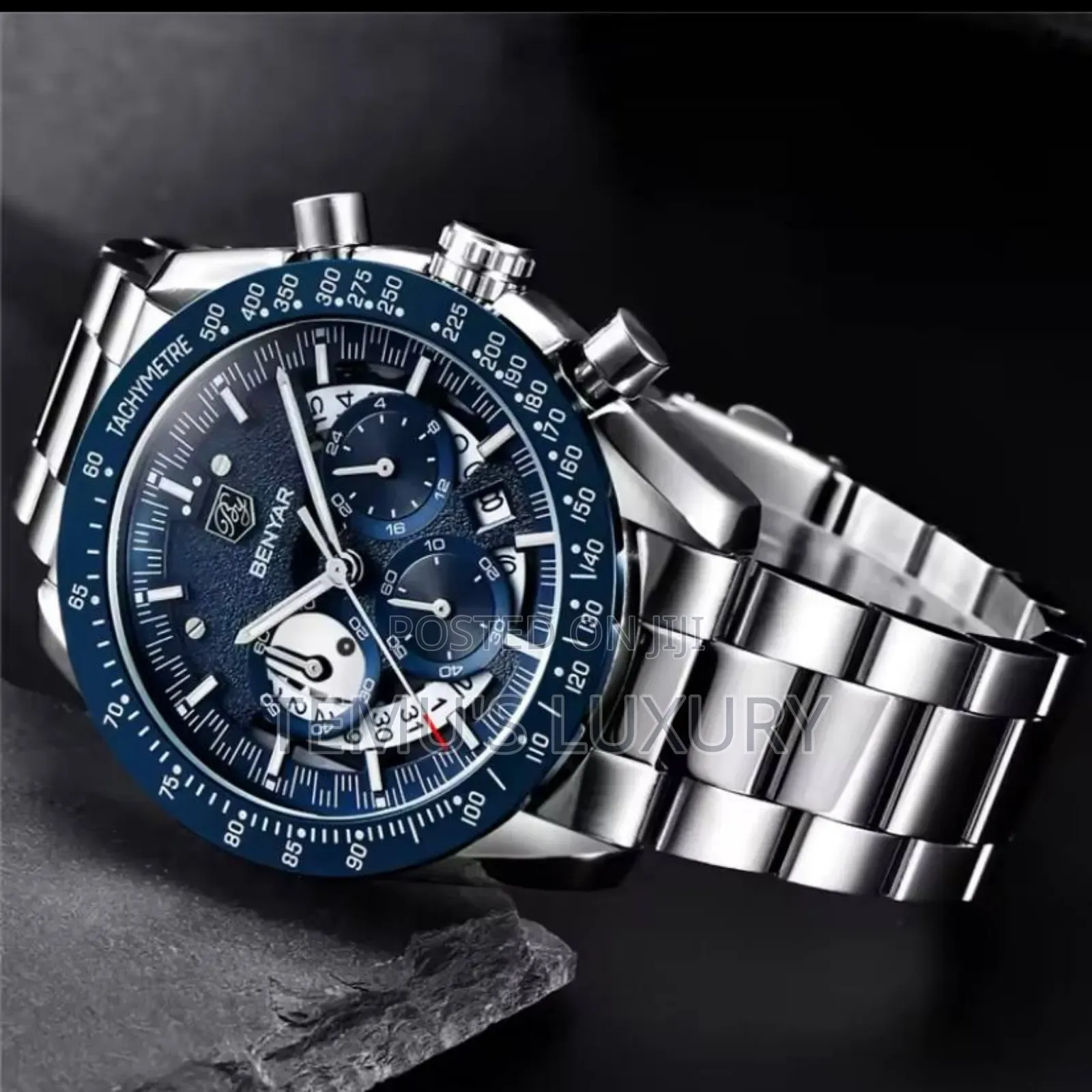 BENYAR Classic Business Full Steel Watches Men Wrist Watch