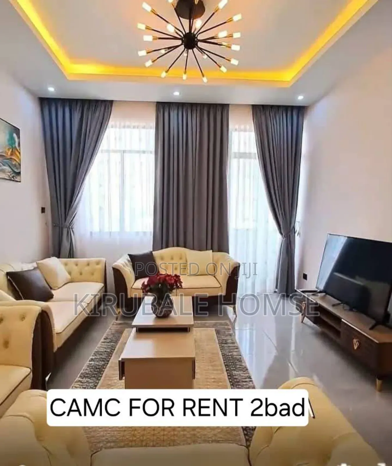 Furnished 2bdrm Apartment in Bole for rent