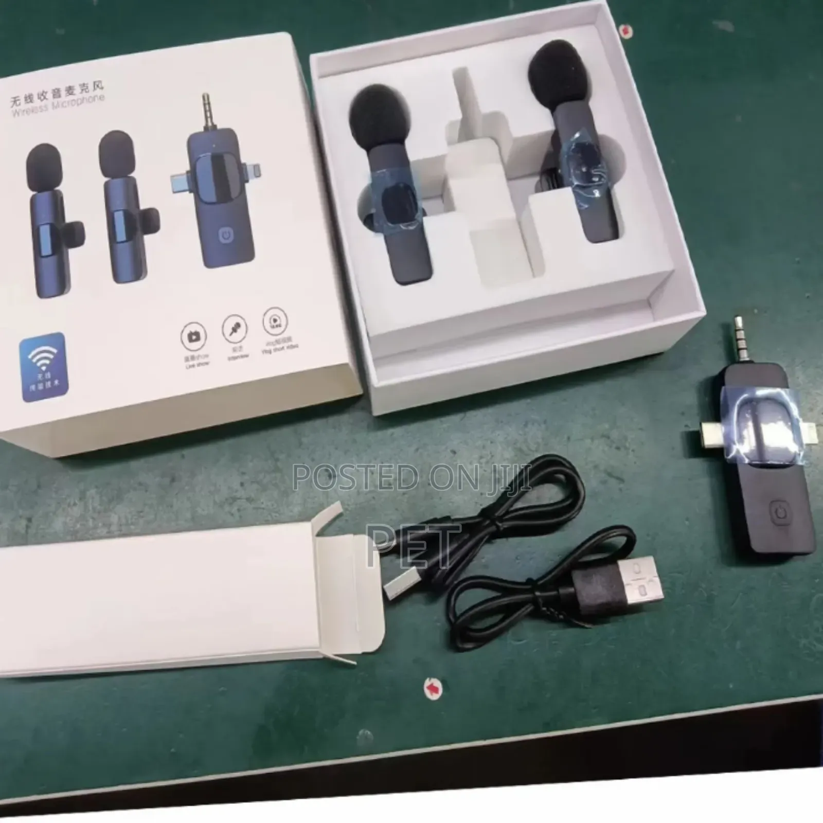 The Ultimate 3-in-1 Mini Microphone 