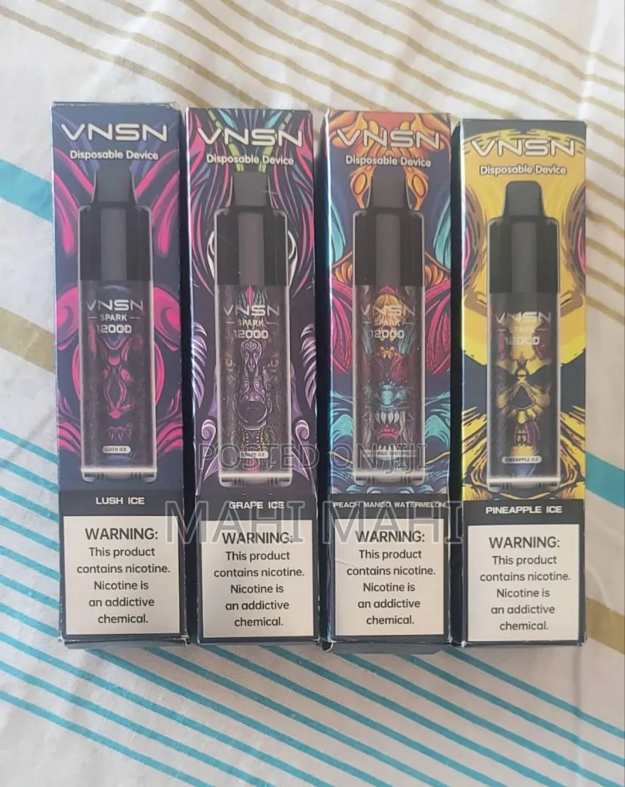 VNSN Vape Puff Lush Ice Flavor