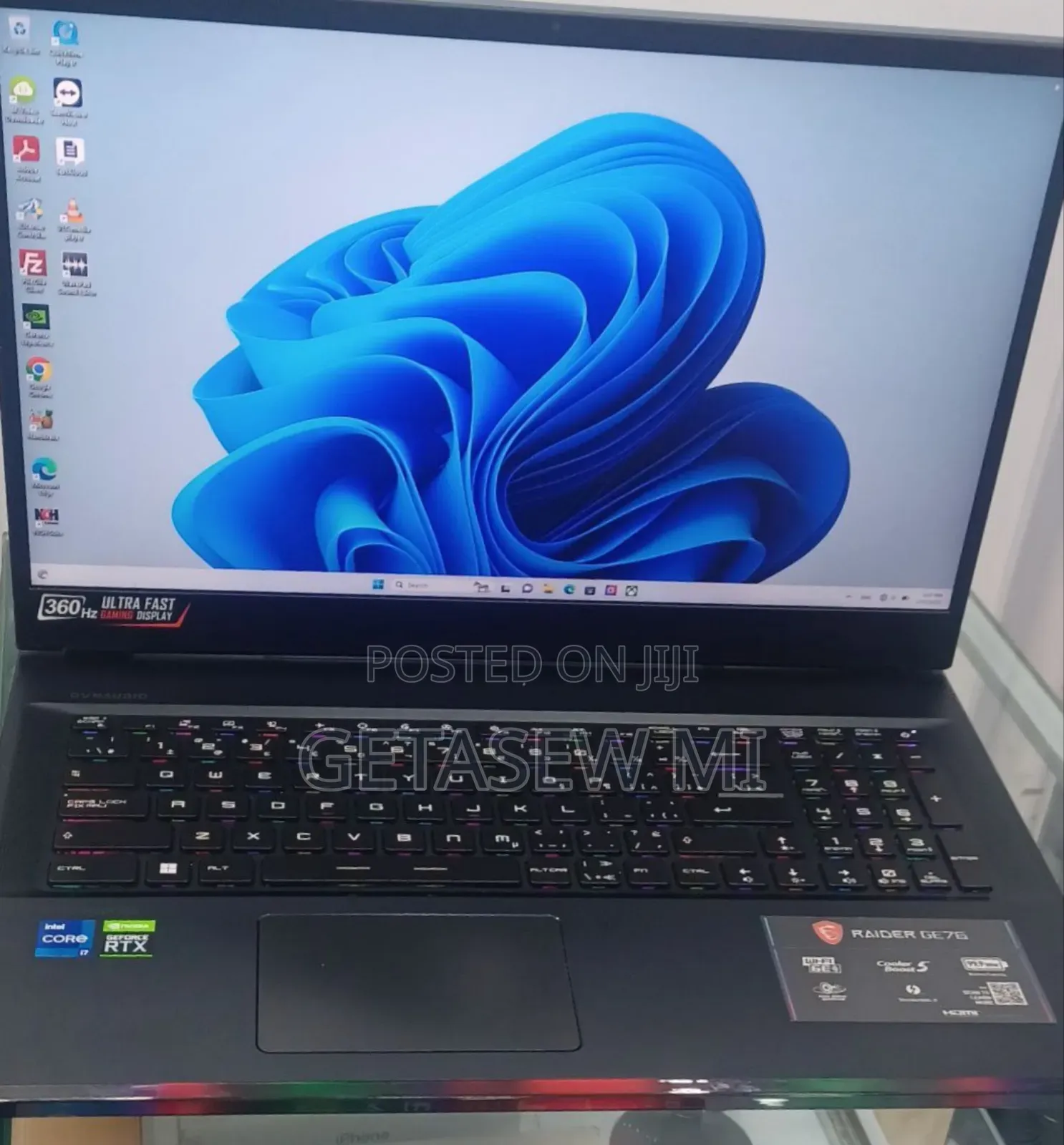 New Laptop MSI GP75 Leopard 16GB Intel Core I7 SSD 1T