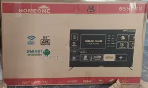 Photo - Homeone Tv 65 Inch Smart Android Tv Double Glass 4 K UHD