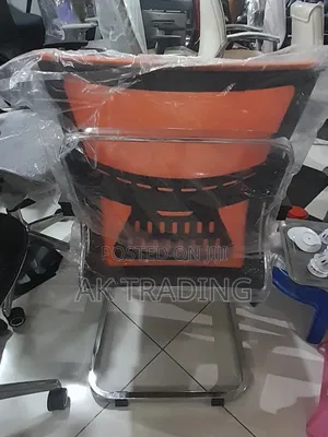 Office Guest Chair (Orange Color)