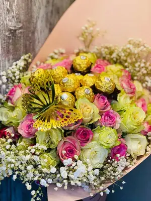 Flower Chocolate Gift